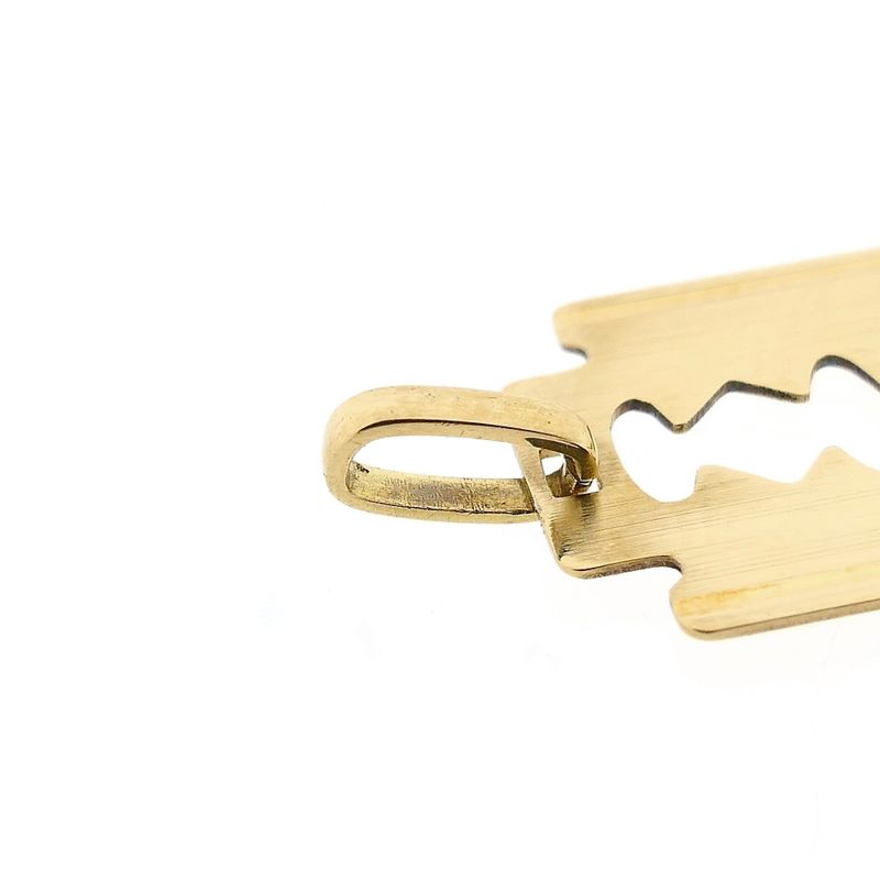 Afbeelding 5 van Gouden hanger Lame de Rasoir van Dinh Van