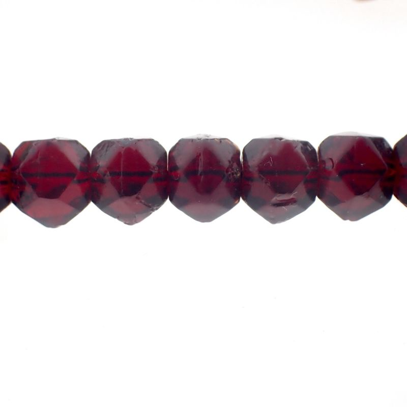 Image 5 of Glass bead bracelet with gold clasp; Antique | Ø 55mm