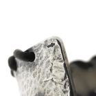 Image 6 of Silver JWLZ leather bracelet; Size S/M