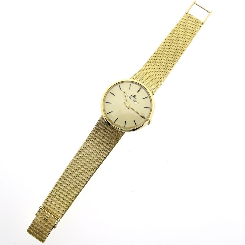 Image 10 of Jaeger Le-Coultre; Vintage 18K gold men's watch