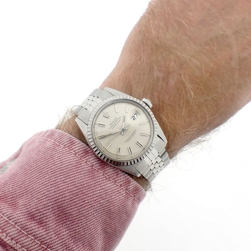 Image 11 of Rolex Datejust 1603; Vintage horloge uit 1975