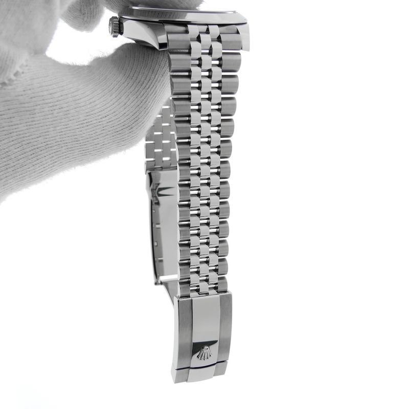 Image 18 of Rolex Datejust 41mm 'White Stick Dial' 126300; Automatic men's watch