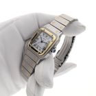 Image 7 of Cartier Santos Carree Automatic 2961; 18k. Gold/steel watch