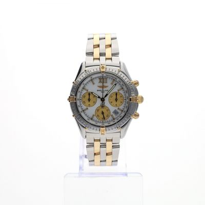 Image 1 of Breitling Windrider Chrono Jetstream B55048; Yellow Gold/Stainless Steel Men’s Watch