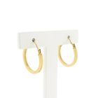 Image 1 of Gold earrings | Ø 19.4 mm