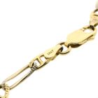 Image 5 of Bicolor Gold Figaro/Marine Link Chain