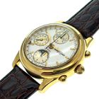 Image 7 of Schmeltzer Triple-calendar; Automatic men's watch with chronograph and moon phase