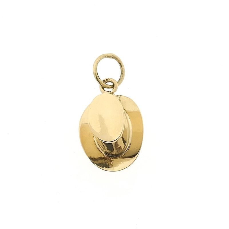 Image 1 of Gold pendant of a magic hat