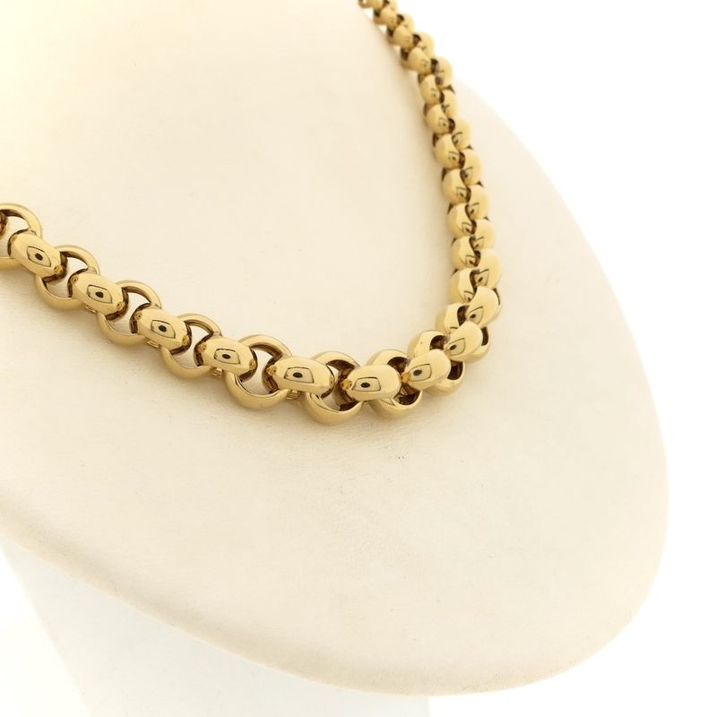 Image 6 of 8-karat Jasseron link chain | 42.5 cm