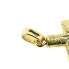 Image 5 of 18K Gold Cross Pendant | Diamond-cut