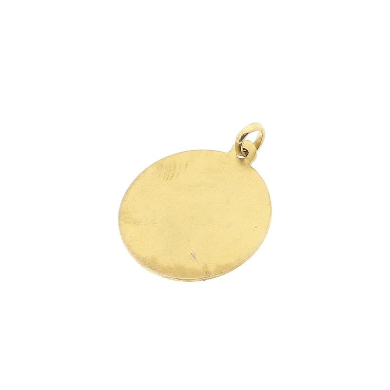 Image 5 of Gold zodiac sign pendant; Virgo