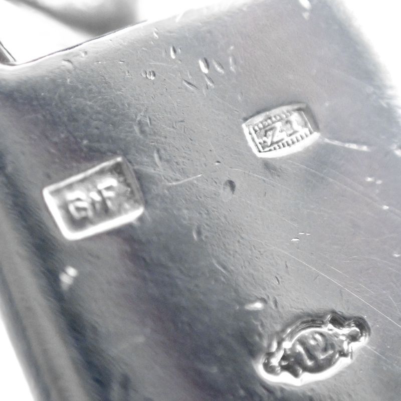 Image 4 of Silver gourmet link bracelet with engraving plate