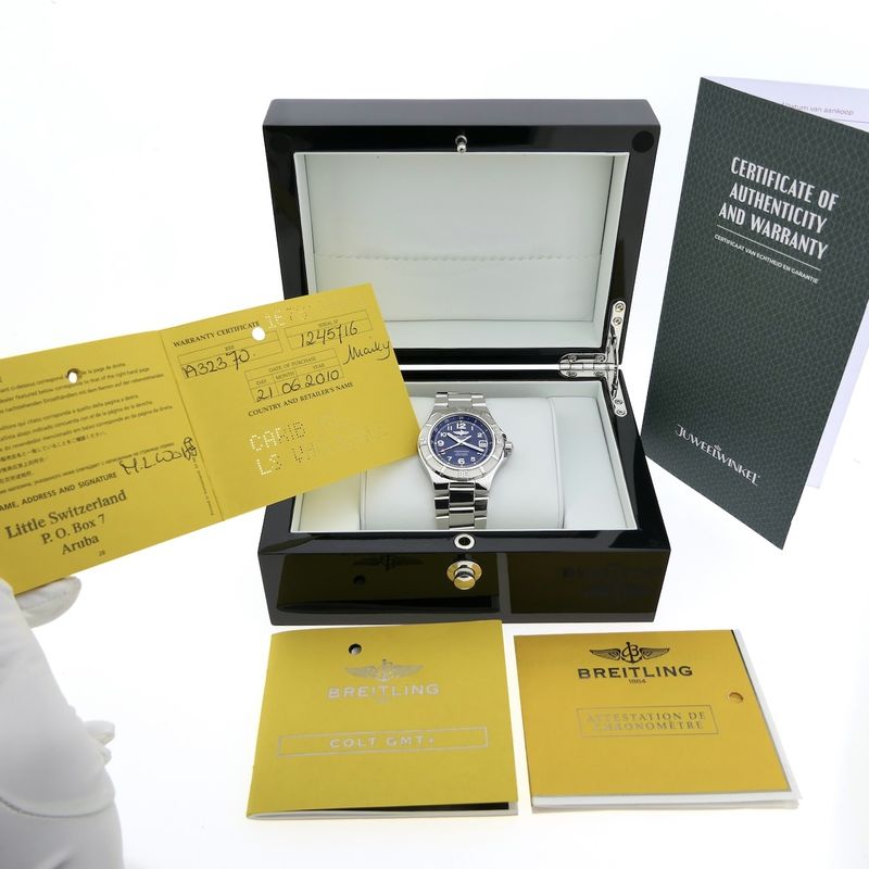 Image 11 of Breitling Colt GMT+ A32370; Automatic men's watch