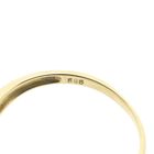 Image 6 of Gold ring with ruby ​​and diamond | 0.02 ct.