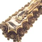 Image 3 of 19th century gold pendant of a cross with corpus INRI; Filigree