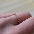 Image 9 of Gold ring/sliding ring with diamond | 0.085 ct.