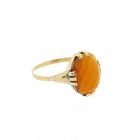 Image 5 of Gold ring with carnelian | Vintage