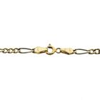 Image 4 of Two-tone gold Figaro link chain
