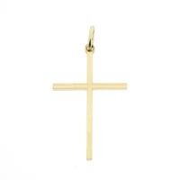 Gold pendant of a cross