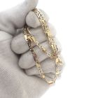 Image 2 of Two-tone gold Figaro link chain