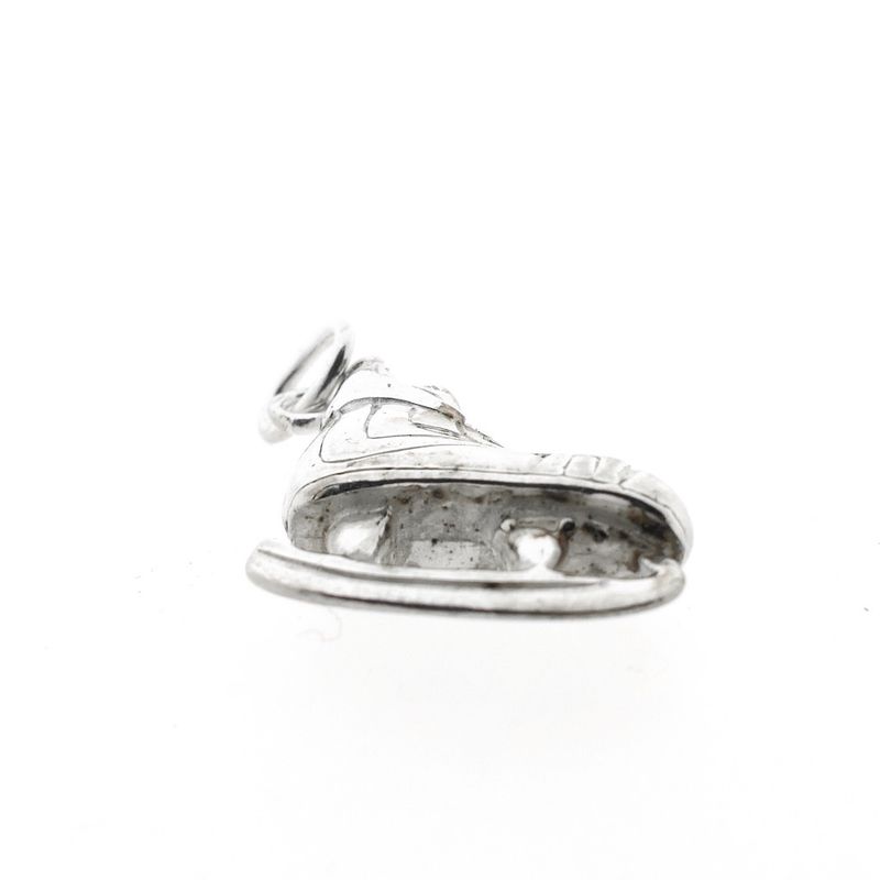 Image 4 of Silver pendant; Figure skate