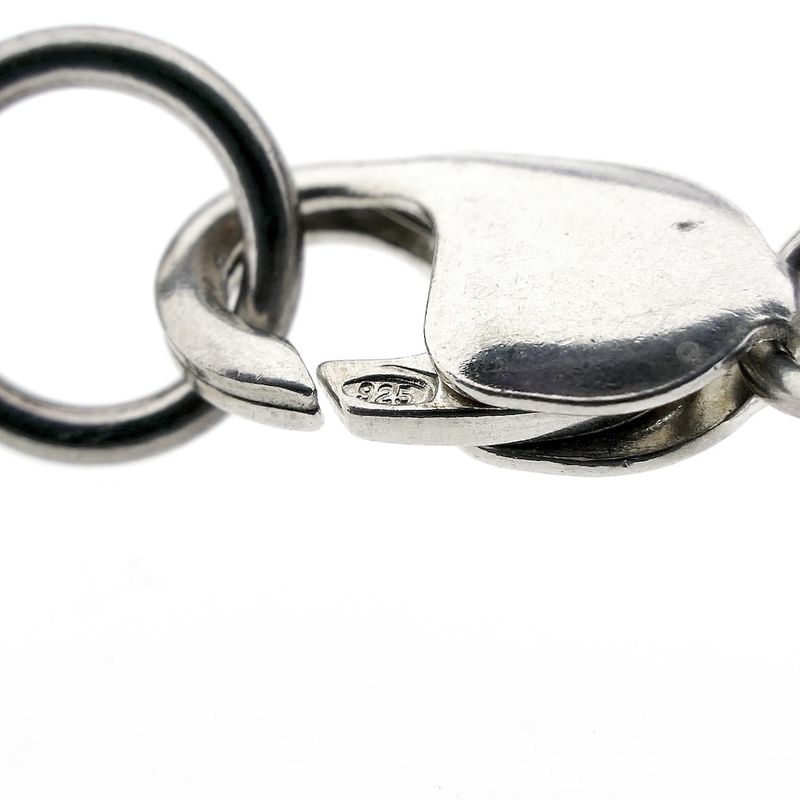 Image 7 of Amethyst bead necklace on silver