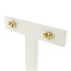Image 5 of Gold stud earrings with diamond | 0.02 ct.