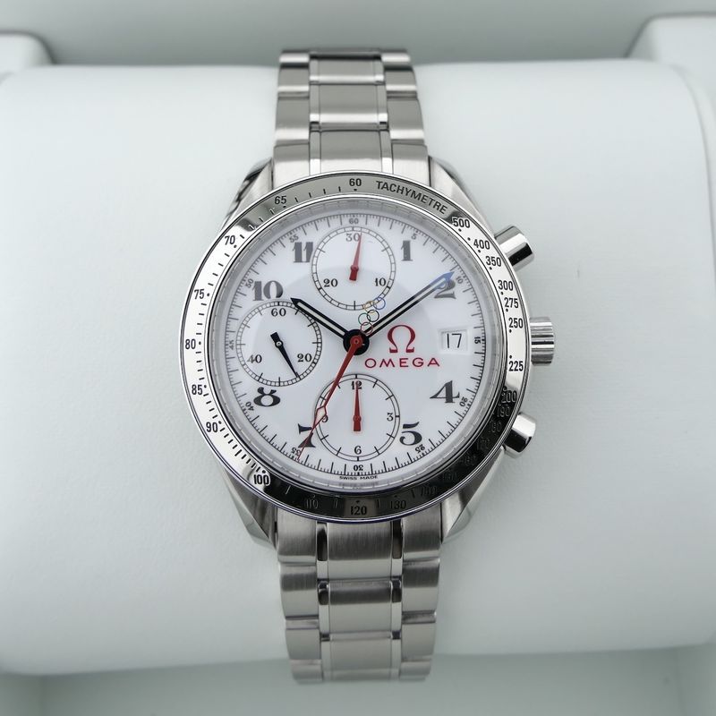 Image 19 of Omega Speedmaster Date 'Olympic' 3513.20.00; Chronograph men's watch