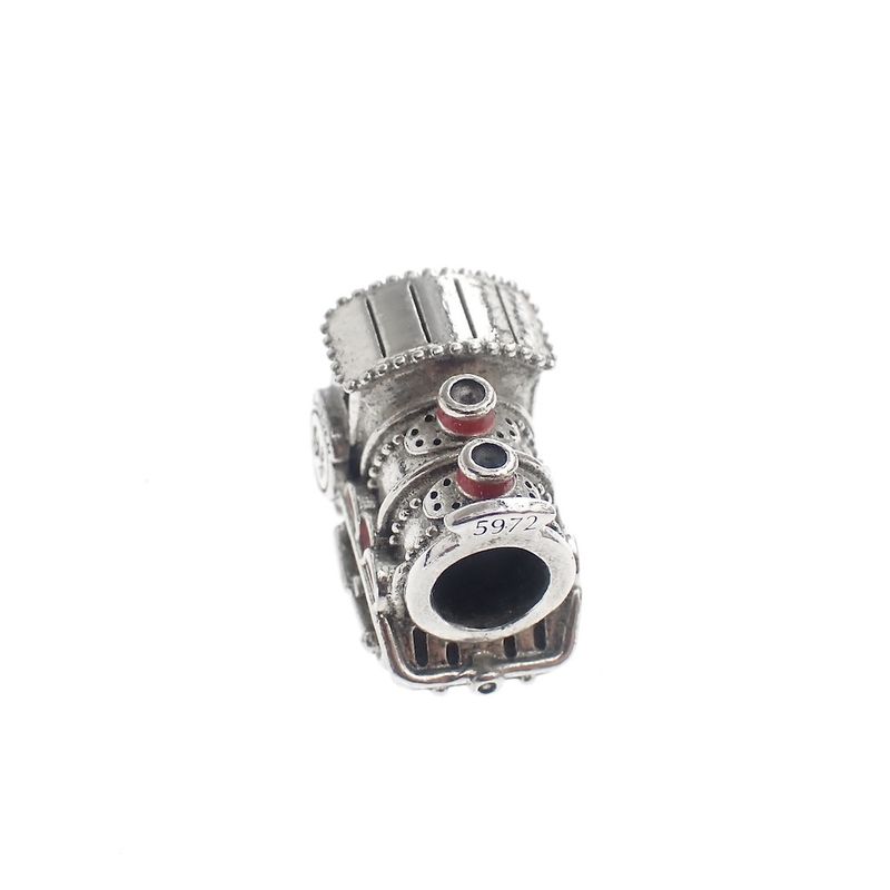 Image 5 of Pandora x Harry Potter charm; Silver; Hogwarts Express