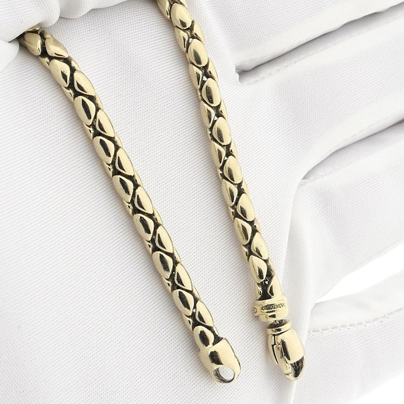 Image 10 of Gold Cardano link bracelet | 21.5 cm