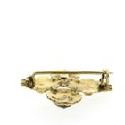 Image 4 of Antique gold brooch with garnet