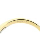 Image 6 of Two-tone gold Diamond ring with 0.08 ct diamond.