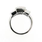 Image 5 of 18K white gold ring with diamonds; Exclusive | 1.17 ct.