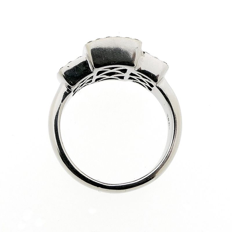 Image 5 of 18K white gold ring with diamonds; Exclusive | 1.17 ct.