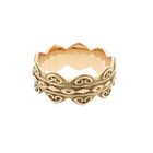Afbeelding 3 van Vintage gouden filigrain ring