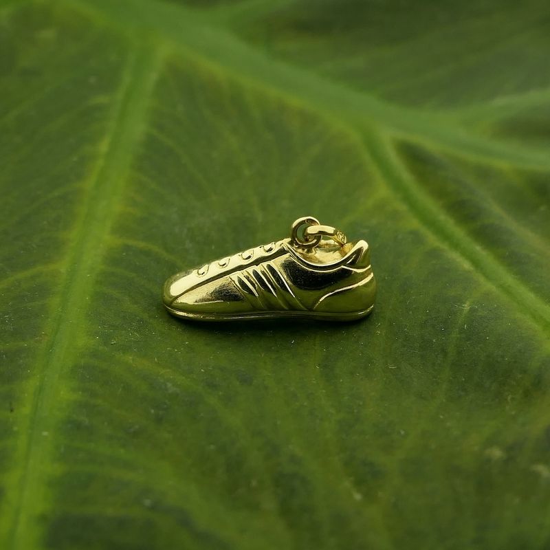 Image 2 of Gold pendant of a football boot