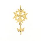 Image 7 of Gold pendant | Huguenot Cross