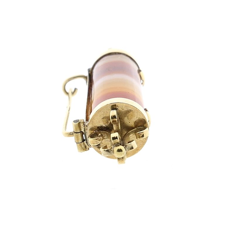 Image 10 of 14 Karat Gold Brooch with Bandagate