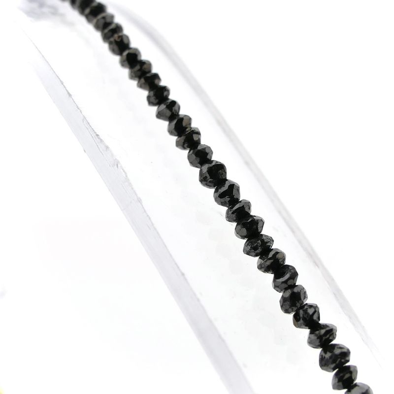 Image 5 of 9 crt. Black diamond bracelet | 20 cm