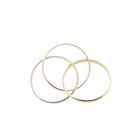 Image 3 of Tricolor gold trinity ring