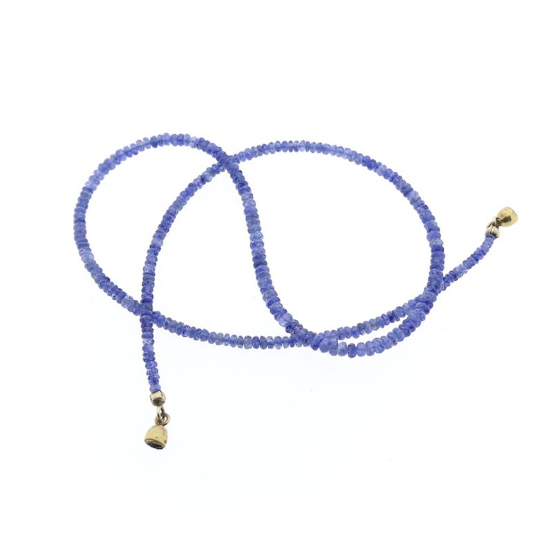 Image 8 of 9 carat sapphire bead necklace | 45 cm