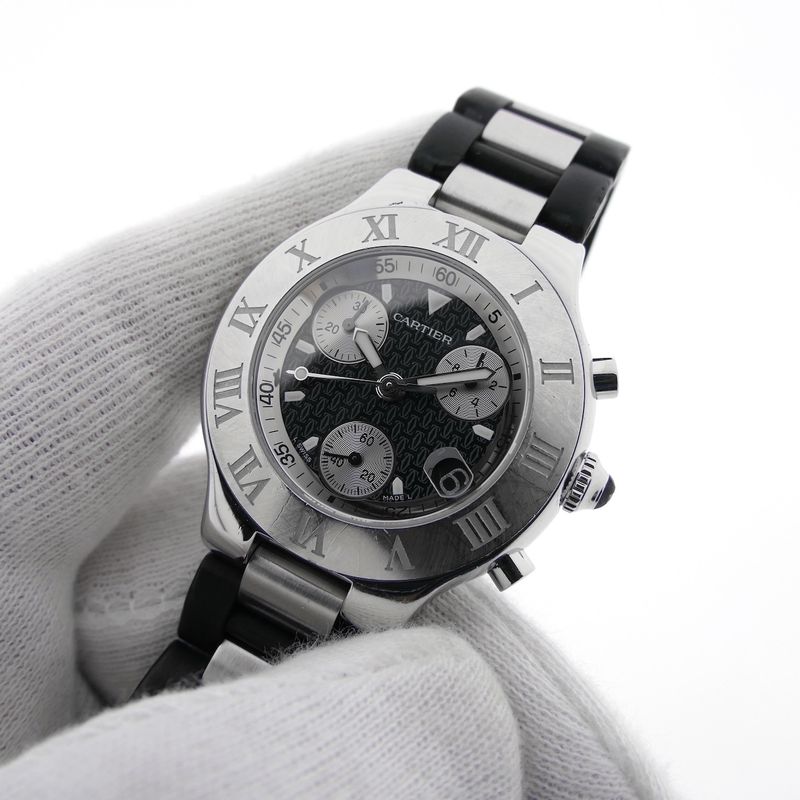Image 5 of Cartier Chronoscaph 21; Chronograph watch
