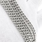 Afbeelding 7 van Zilveren gourmetschakel ketting | 50 cm