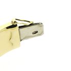 Image 6 of Gold wide slave bracelet | Ø 60mm