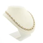 Image 3 of Two-tone gold fantasy link necklace | 41.5 cm