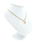 Image 6 of Gold pendant of a heart with zirconia