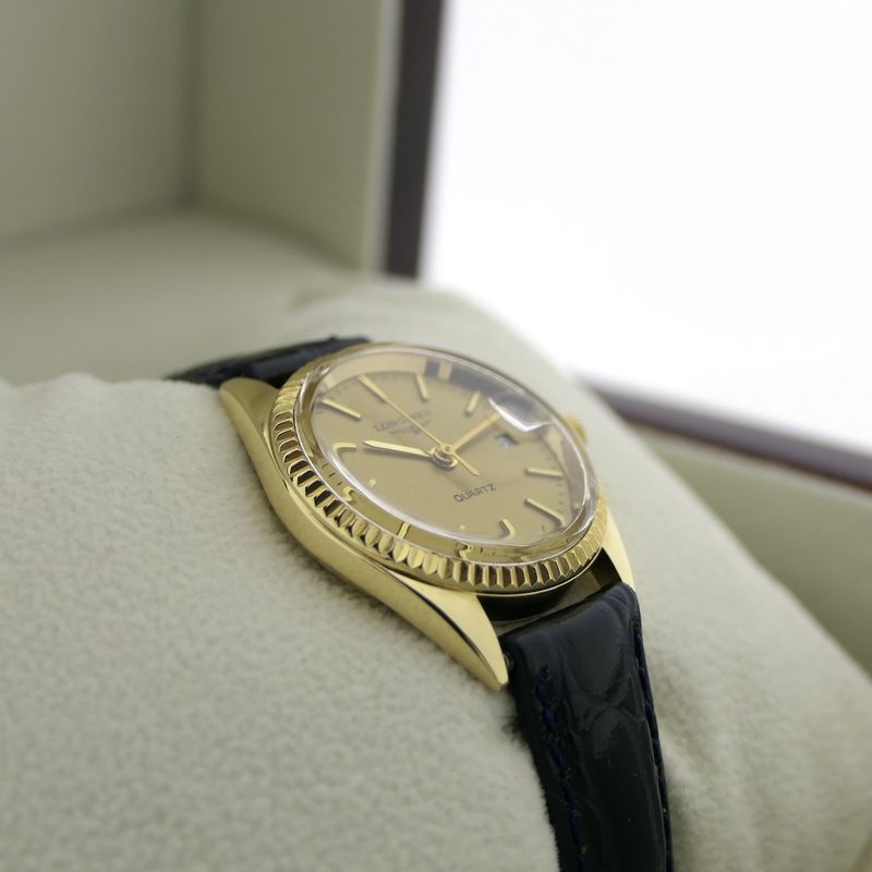 Image 12 of Longines Datejust; Vintage 18k gold women's watch