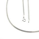 Image 1 of Silver basic gourmet link chain | 60 cm