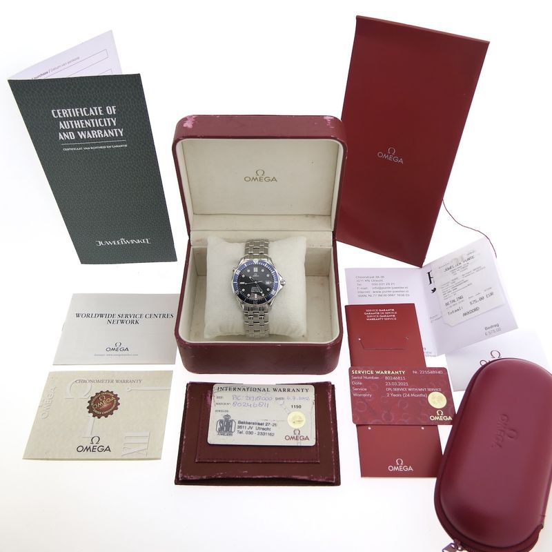 Image 22 of Omega Seamaster 300m 'James Bond' 2531.80.00; Automatic men's watch