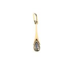 Image 1 of Gold pendant with diamond | 0.12 ct.